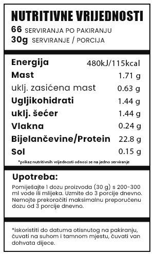 Real Whey 100 2kg real pharm nutritivne vrijednosti samojako shop protein whey