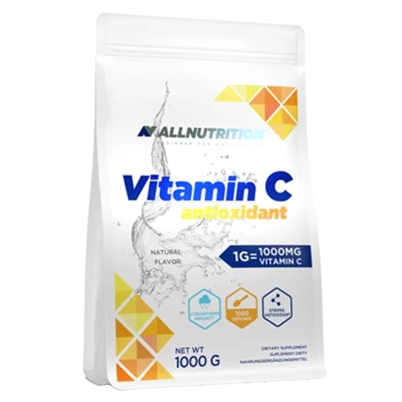 Samojako shop Vitamin C 1000g allnutrition veliko pakiranje 1000 serviranja askorbatna kiselina vitamin c antioksidant prehlada imunitet