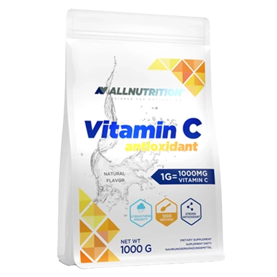 Samojako shop Vitamin C 1000g allnutrition veliko pakiranje 1000 serviranja askorbatna kiselina vitamin c antioksidant prehlada imunitet