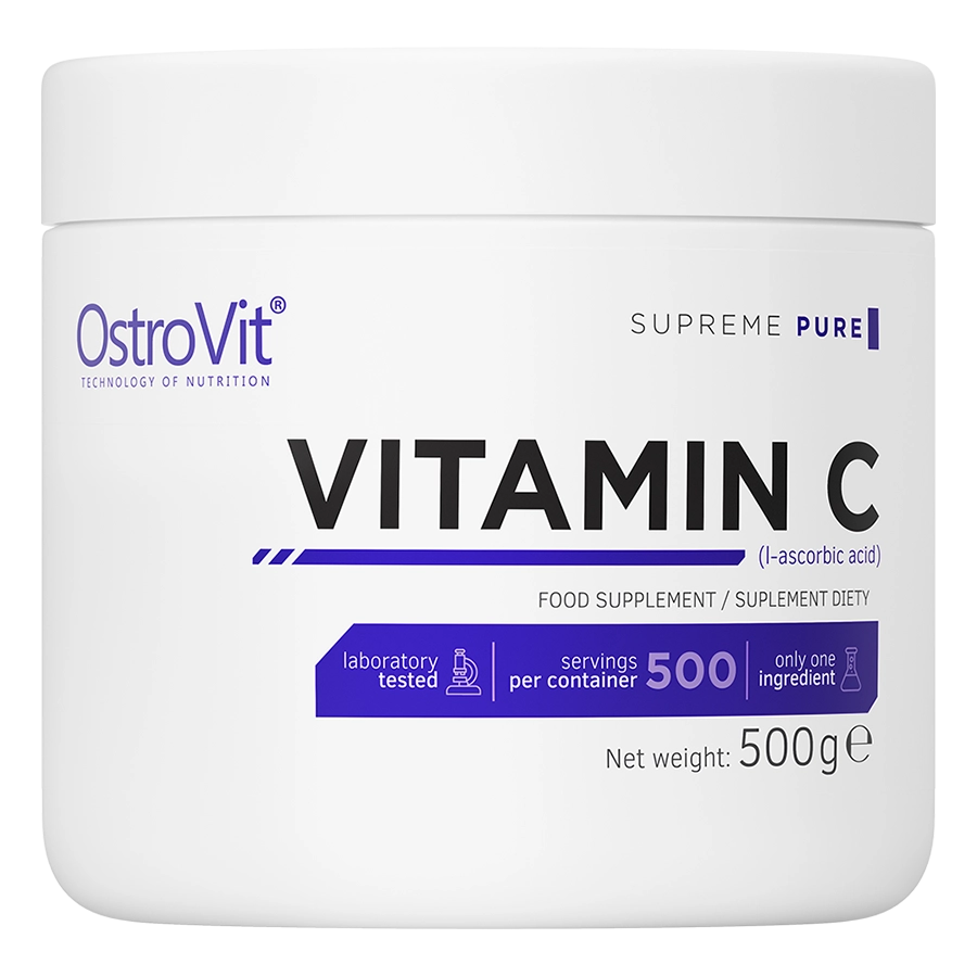 Samojako shop Vitamin C 500g Ostrovit askorbatna kiselina vitamin c antioksidant prehlada imunitet