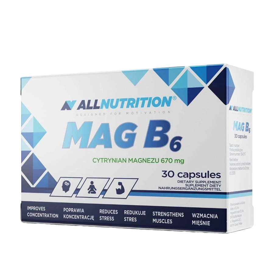 magnezij b6 all nutrition 30 kapsula samojako shop fin