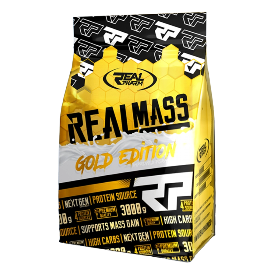 Real Pharm Samojako shop Real Mass Gold edition 3kg mass gainer masa rast mišića mišićna masa