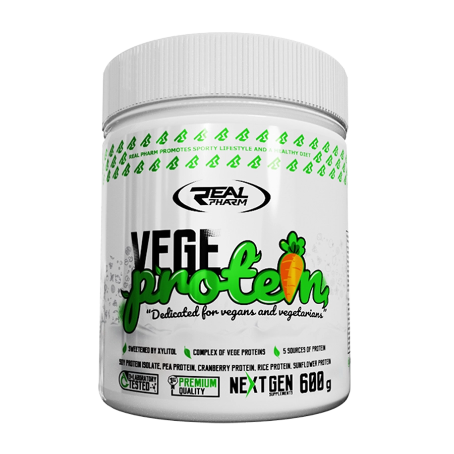 Vege protein veganski protein 5 izvora proteina grašak riža protein complex real pharm hr samojako shop