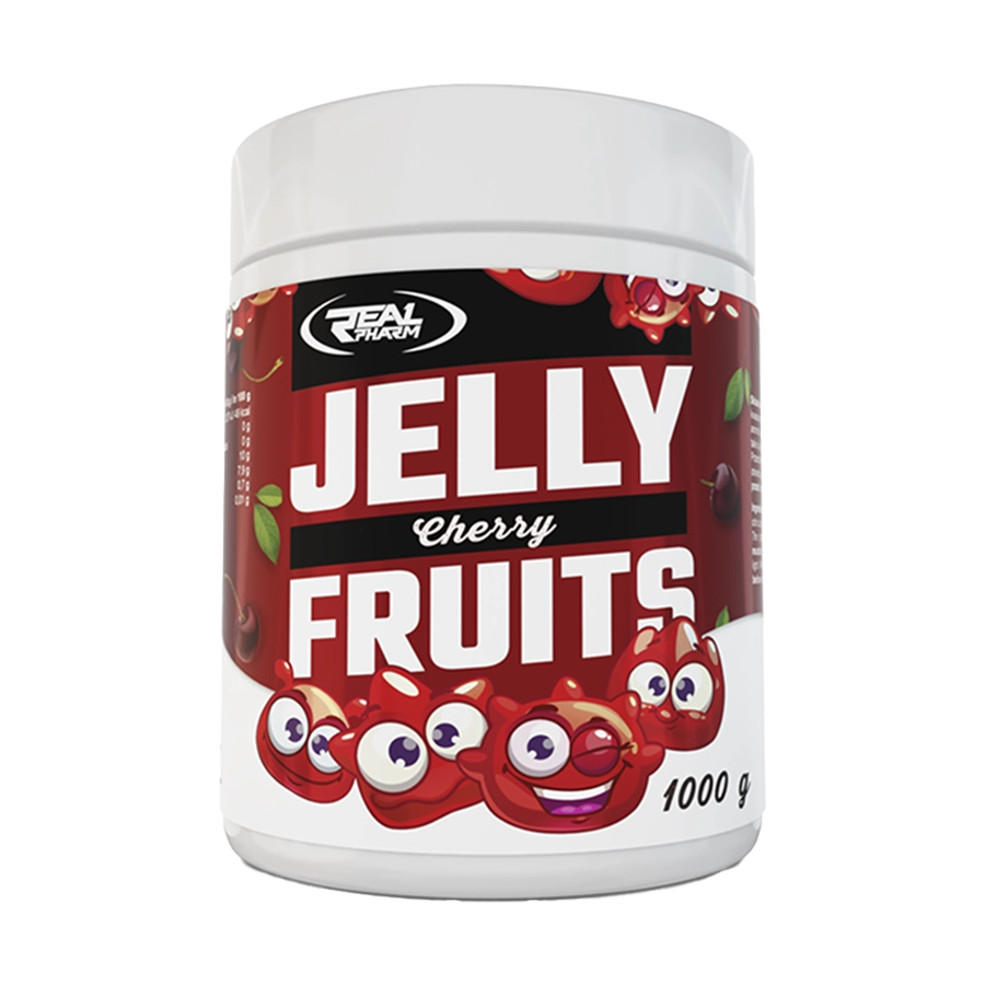 jelly fruits 1kg žele s komadima trešnje 80 posto voća nisko kalorićno bez dodanog šećera real pharm hrvatska samojako shop